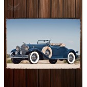 Металлическая табличка Packard Deluxe Eight Roadster